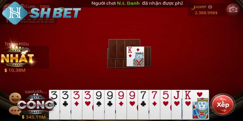Mẹo chơi đánh bài tiến lên tại SHBET để chiến thắng